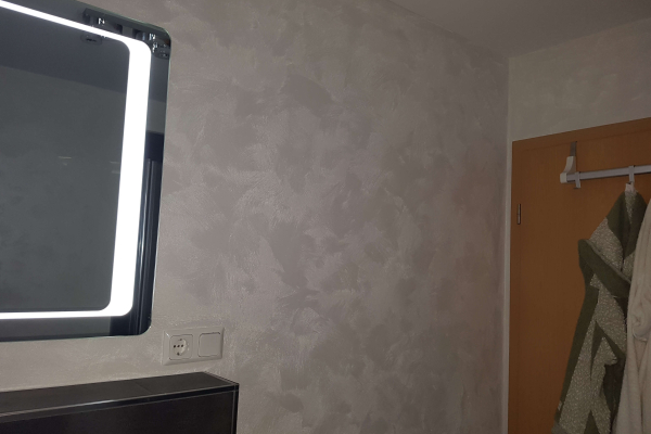 Badezimmer Lasurtechnik